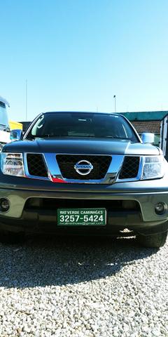 Caminhao X Nissan Frontier SEL 2.5 Diesel 4x4 Automatica Ano 2008 "Completa" - Foto 6