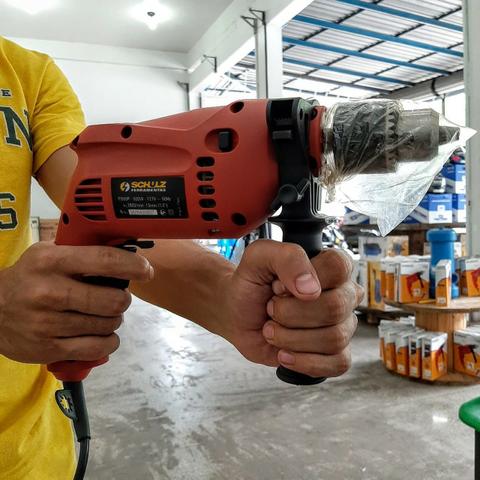 Furadeira de Impacto e Parafusadeira 500W Schulz - Foto 5