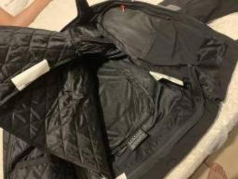 Jaqueta Alpinestars T-GP Plus R Air Preto Branco - Foto 4