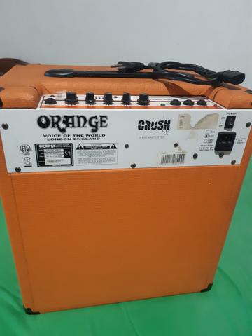 Vendo ou troco por pedal duplo Iron Cobra Amplificador Contra Baixo Orange 50 BXT - Foto 2