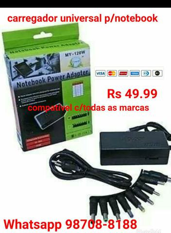Fonte carregador universal Para note book