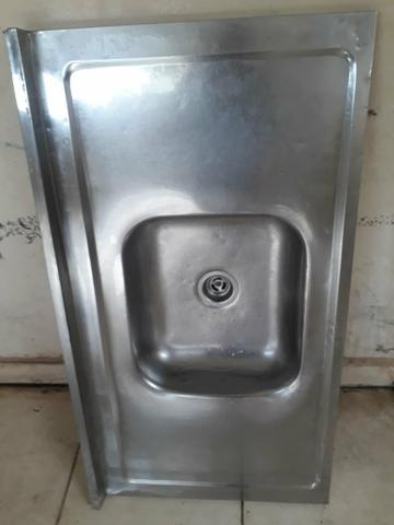Pia inox usada 69$ baixei pra vender logo - Foto 2