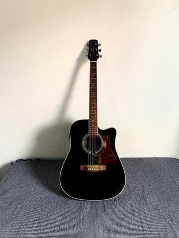 Violão Elétrico (Preto) - Strinberg - Af-65cbk - Foto 2