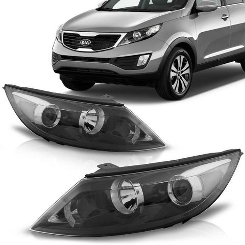 Par Farol Kia Sportage 2011 2012 2013 2014 Sem Led Depo