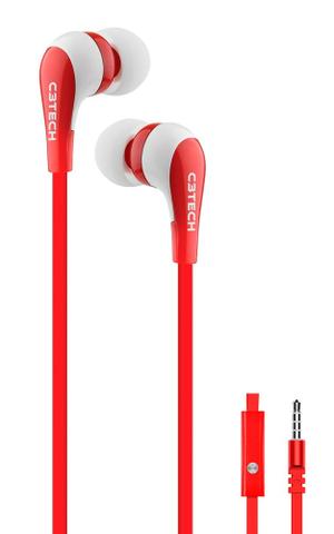 Fone de ouvido c/ microfone c3tech spirit vermelho celular tablet - ananindeua aurá