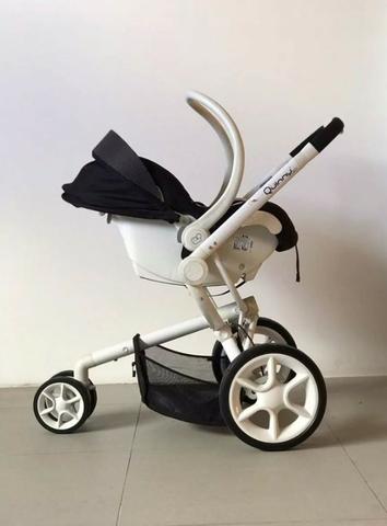 Carrinho Quinny Mood + Bebê Conforto Maxi Cosi - Foto 3