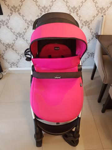 Kit 3 em 1 Chicco Urban, com base para o carro - Foto 5