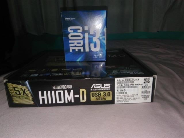 I3 7100+mb h110M-D(DDR4) - Foto 2