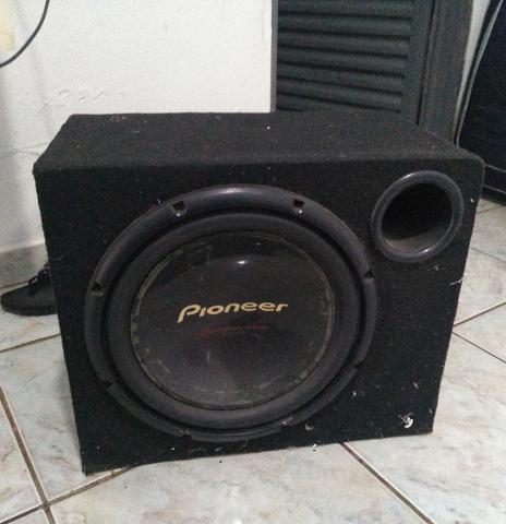 Caixa com auto falante Pioneer