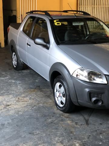 Strada 2016 cabine dupla 3 portas único dono k&N multimarcas - Foto 5