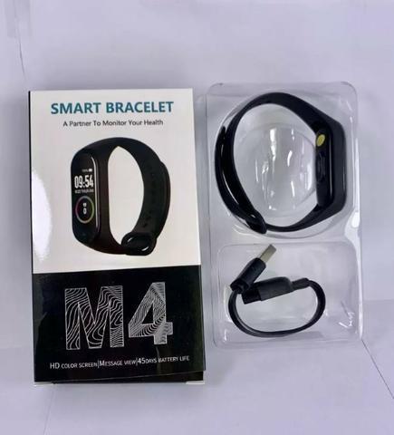 Compre-aqui- relógio de pulseira de freqüência cardíaca m4 - Foto 2