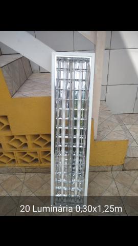 Luminária de alumínio