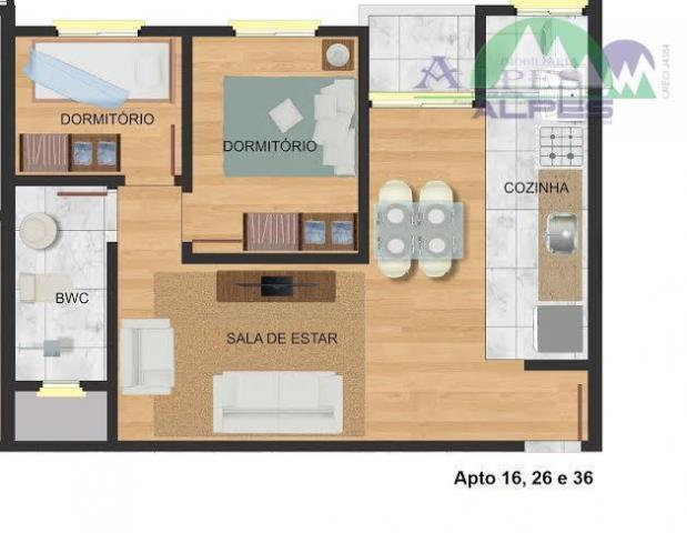 Apartamento residencial à venda, colônia murici, são josé dos pinhais. - Foto 12