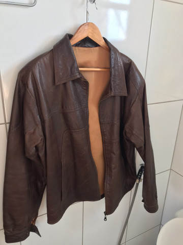 jaqueta couro dudalina