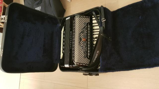 Gaita acordeon Scandalli S6 120 baixos italiana