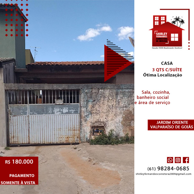 Casa 3 Qts c/Suíte Atrás do Colégio Cejo - Jardim Oriente - Foto 2