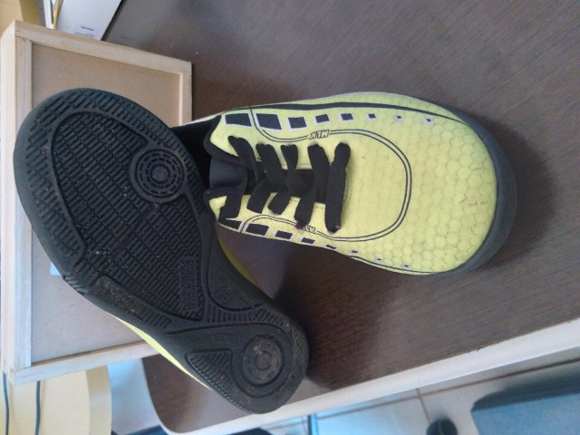 chuteira society infantil 27