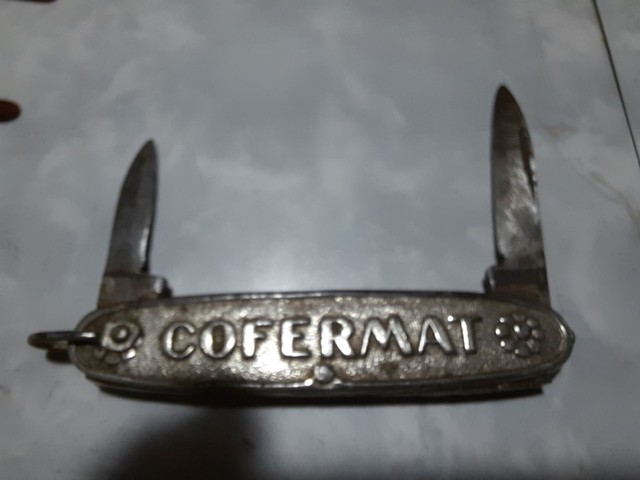 Canivete Duas Laminas Silesia - Cofermat. Antigo.  - Foto 3