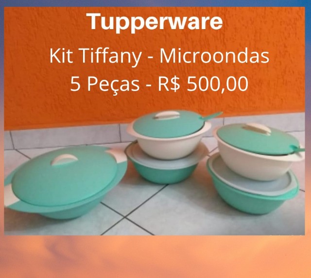 Tupperware Kit Tiffany microondas