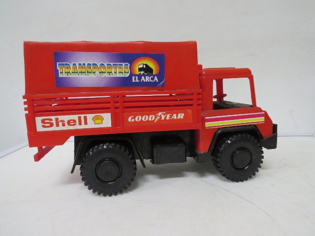 brinquedo antigo caminhão shell good year
