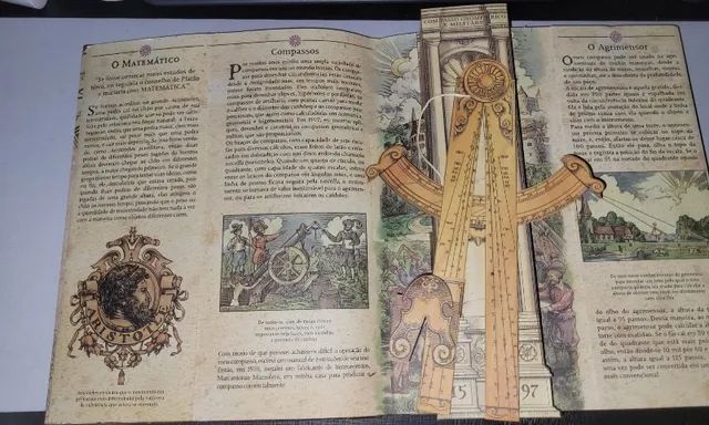 Livro pop-up Galileu Observações, Experiencias & Invenções. - Foto 2