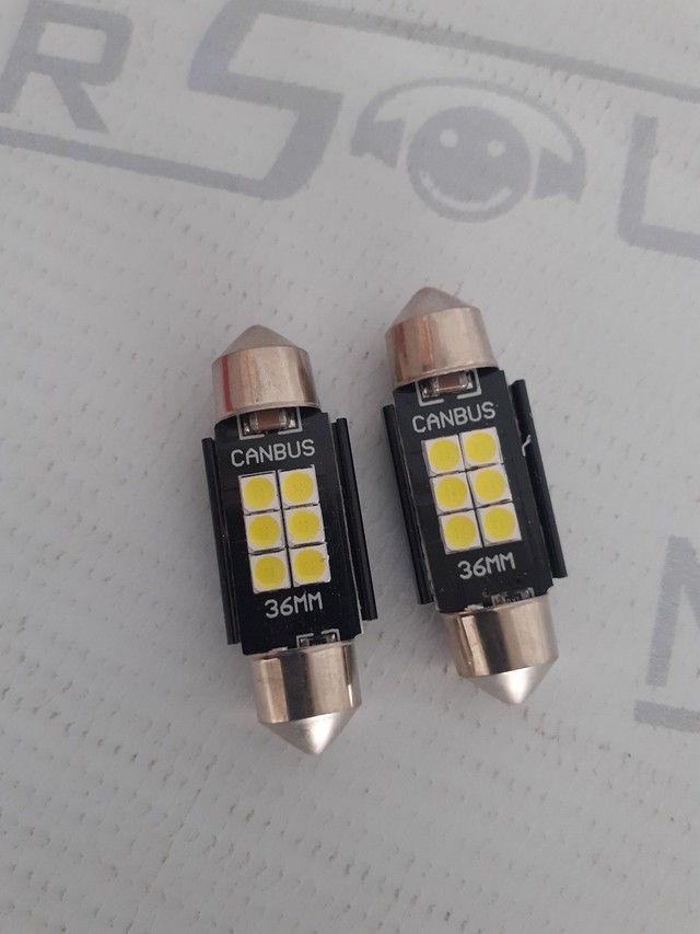Led torpedo R8.  36mm.  Garantia. Novo. Instalado. 
