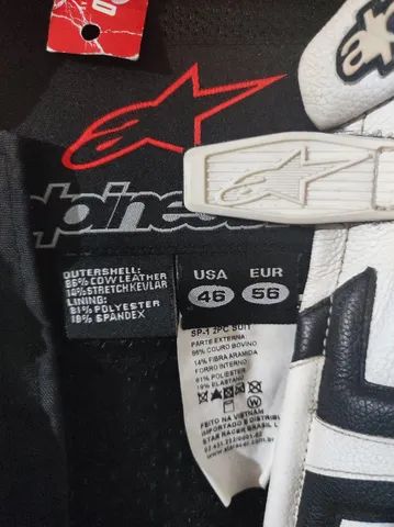 Macacão Alpinistar em couro Branco - Foto 2