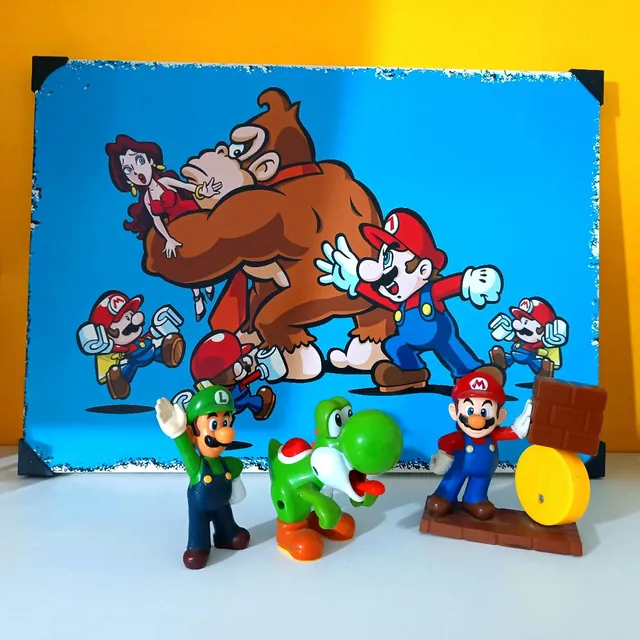 Super Mário Bros E Luigi Pelucia Musical O Filme Lançamento