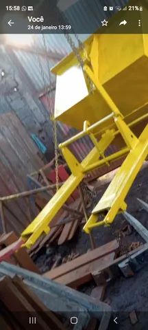 Concha Mecânica manual Funcional E Ótimo Custo benefício Na FT empilhadeiras  - Foto 2