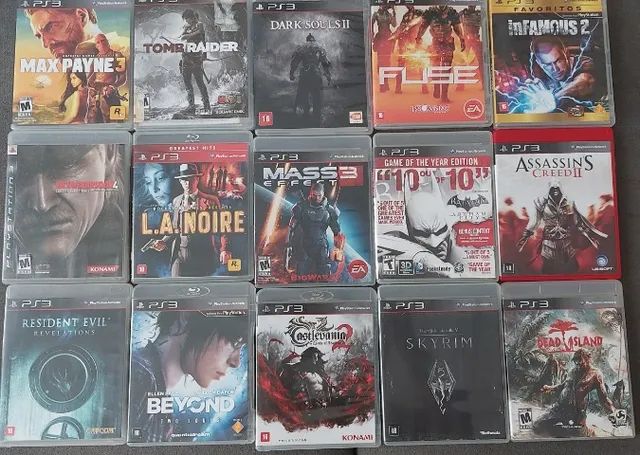 JOGOS DE PS3 MÍDIA DIGITAL - Videogames - Estação, São Pedro da Aldeia  1242343858