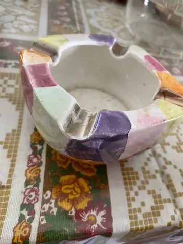 Conjunto de cinzeiros antigos antiguidades peças unicas