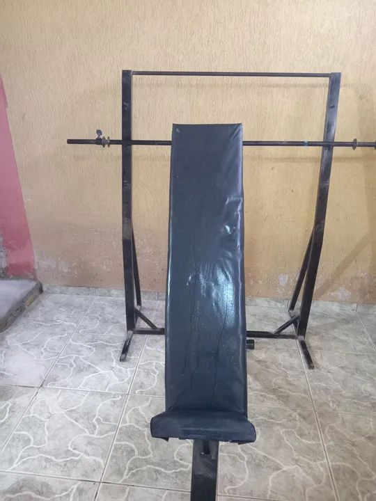 Vendo equipamentos e anilhas de academia,  treine em casa - Foto 6