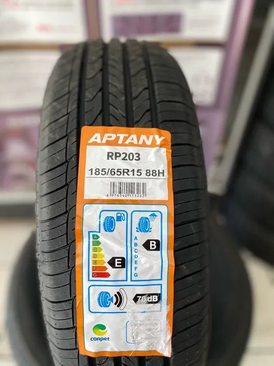 Pneu novo 185/65/15 marca Aptany (instalação gratuita) - Peças
