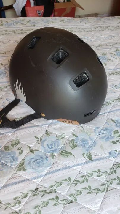 capacete infantil Oxelo semiprofissional  - Foto 2