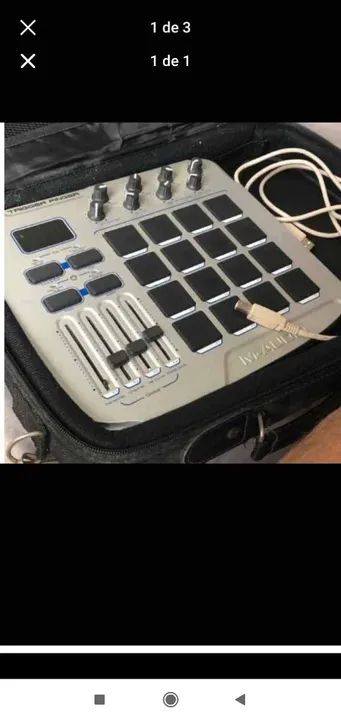 Controlador MIDI Trigger Finger