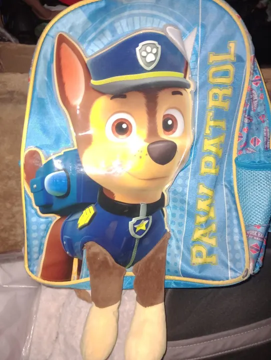 Mochila de costas patrulha canina chase