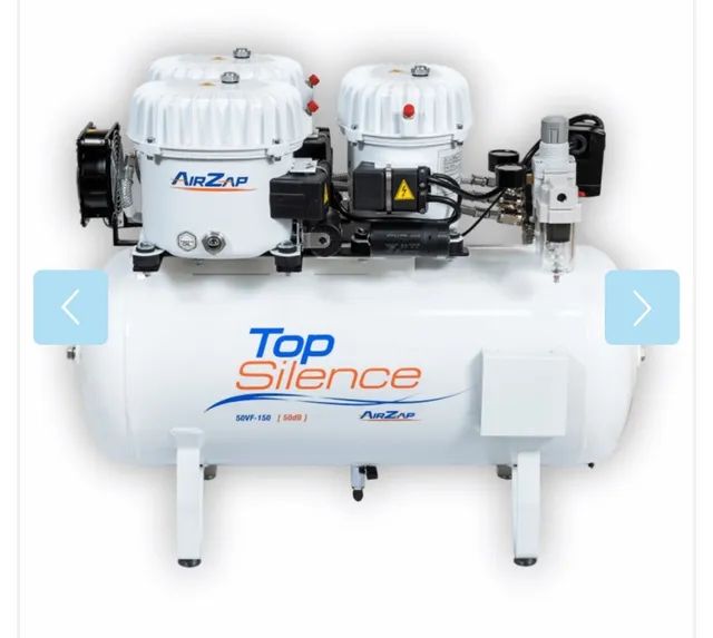 Compressor Top Silence 50VF-150 Airzap 220v - Foto 2