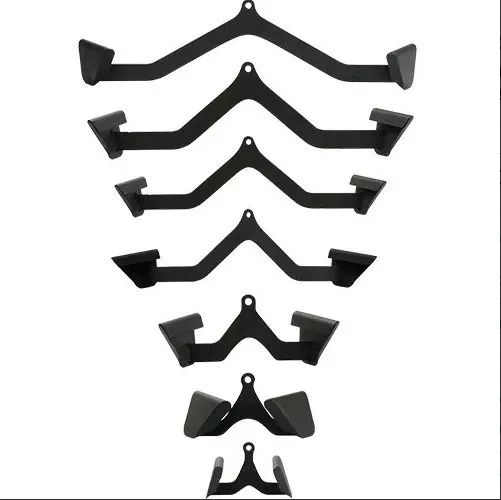 Kit com 7 Puxadores anatomicos com suporte de parede
