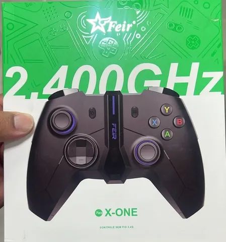 Controle Sem Fio Recarregável P/ Xbox One Series X/s Ps3 Pc Cor Preto - Foto 2