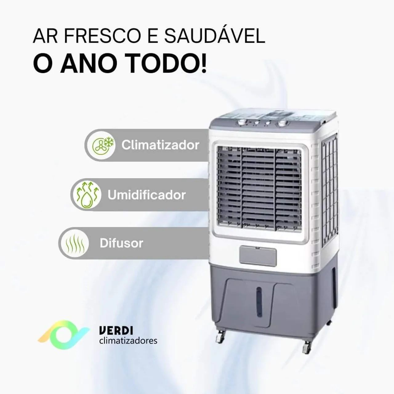 Climatizador de Colméia Verdi 3.500m³/hora - Foto 4