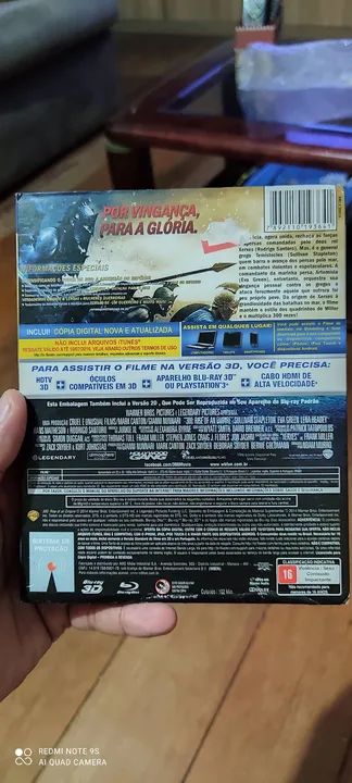 300: A Ascensão do Império (Blu-Ray + Blu-Ray 3D) com luva lenticular - Foto 2