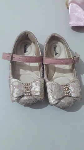 Vestido de Luxo 1 ano com sapato - Foto 4