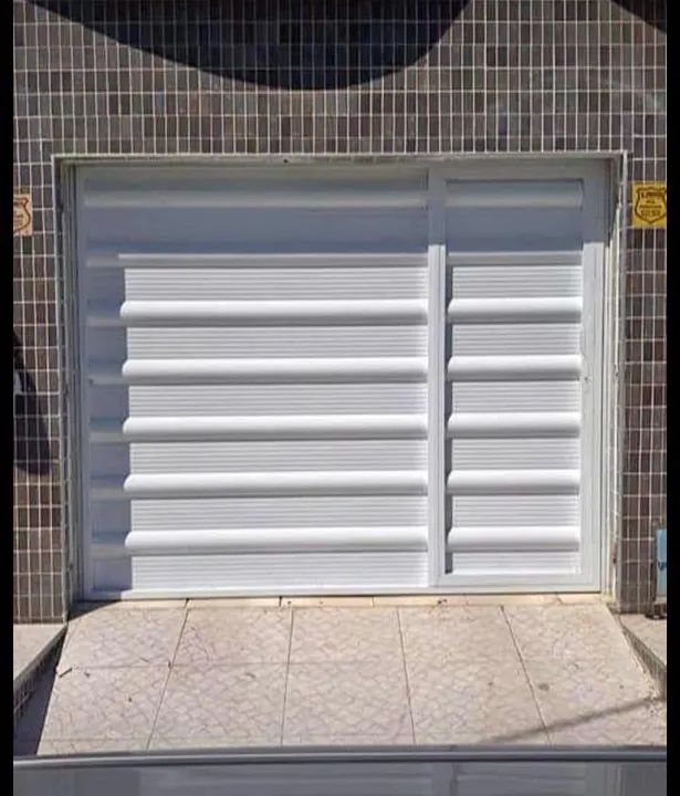 Portão em alumínio com social automático. Em até 10X no cartão. - Foto 6