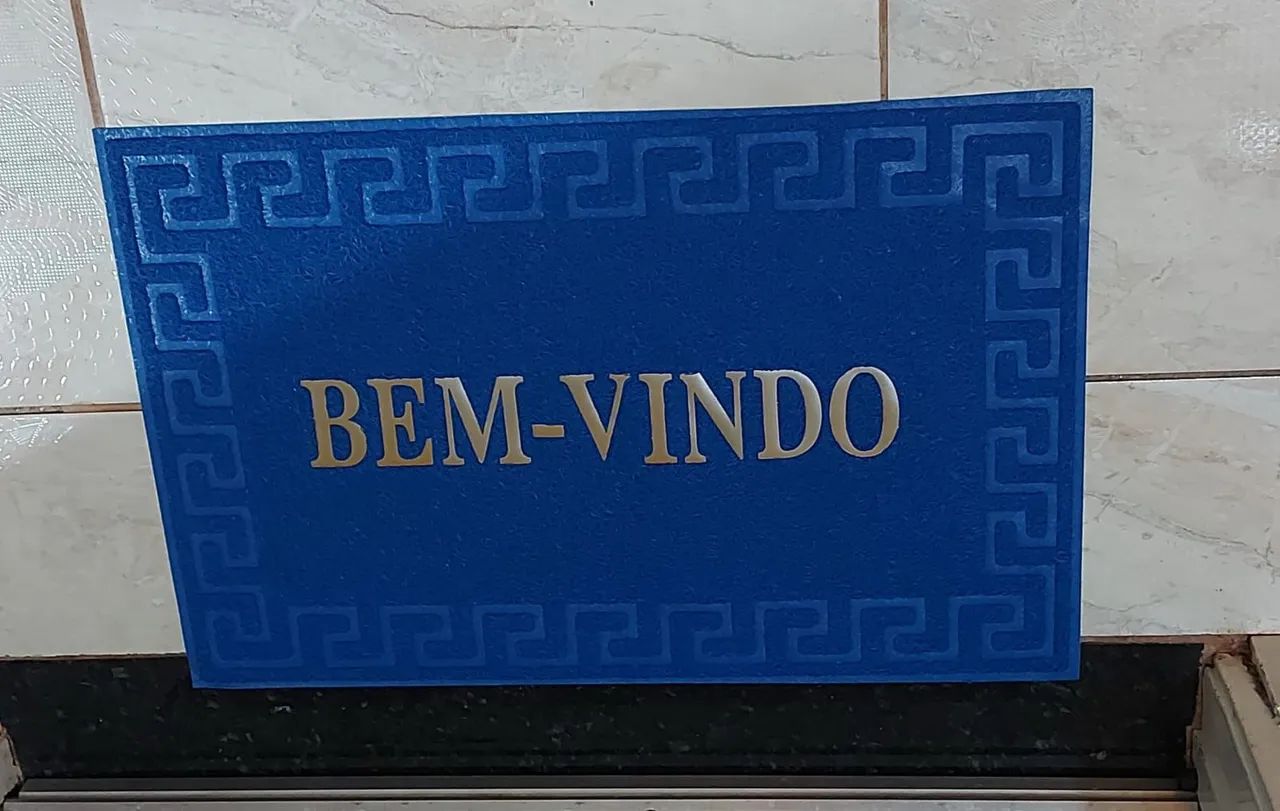 Tapete bem-vindo para sua casa