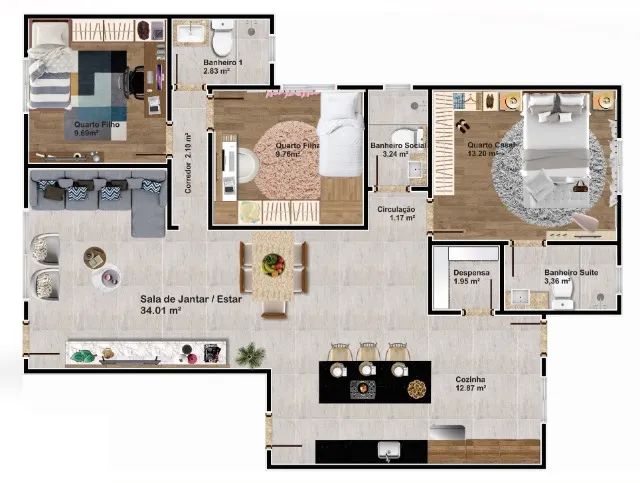 Planta Humanizada Completa