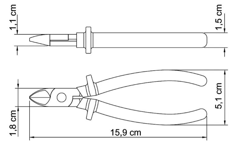 KIT 20 unidades Tramontina Master Alicate de Corte Diagonal 6" - Foto 5