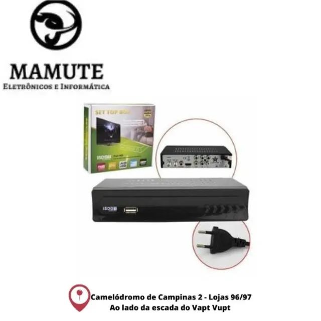 Conversor Digital Set Top Box Receptor Tv Digital - Isdbt