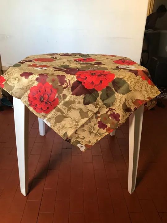 Toalha de mesa estampada em tecido de viscose - Foto 2
