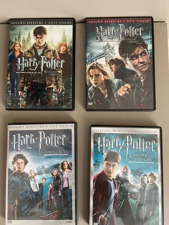 Coleção Completa Harry Potter (DVDs)