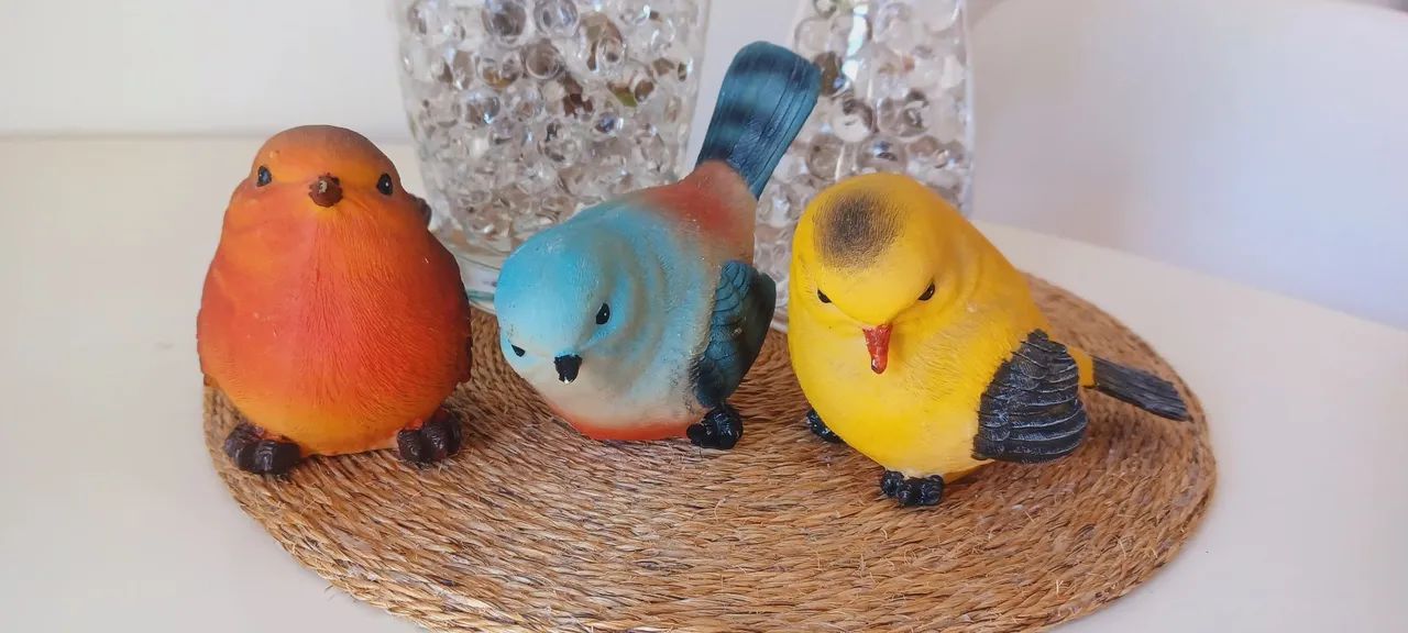 Trio Pássaros Tok Stok - Foto 5
